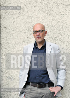 Giuseppe Munforte, author of Nella casa di vetro published by Gaffi, finalist at Premio Stregapictured in Milan ©Grazia Ippolito/Rosebud2
