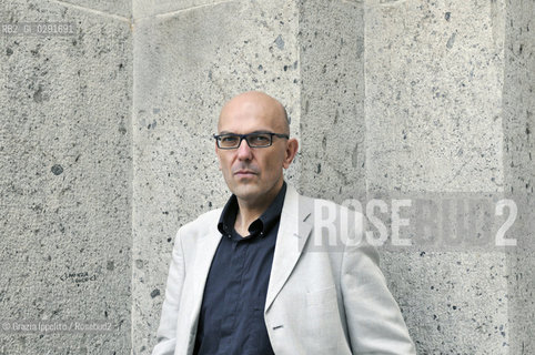 Giuseppe Munforte, author of Nella casa di vetro published by Gaffi, finalist at Premio Stregapictured in Milan ©Grazia Ippolito/Rosebud2