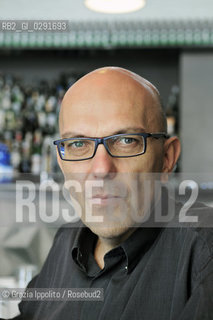 Giuseppe Munforte, author of Nella casa di vetro published by Gaffi, finalist at Premio Stregapictured in Milan ©Grazia Ippolito/Rosebud2