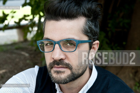 Andrea Caterini, writer and literary critic, pictured in Rome ©Grazia Ippolito/Rosebud2