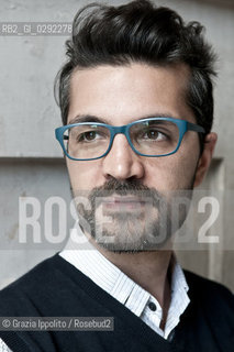 Andrea Caterini, writer and literary critic, pictured in Rome ©Grazia Ippolito/Rosebud2
