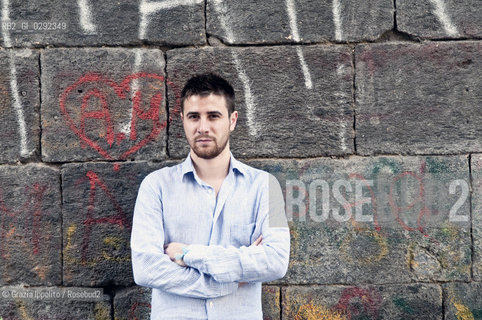 Paolo Piccirillo, finalist at Premio Strega, author of La terra del sacerdote published by Neri Pozza pictured in Naples ©Grazia Ippolito/Rosebud2