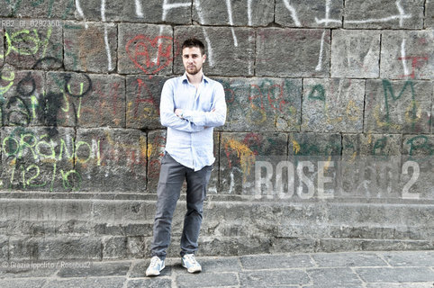 Paolo Piccirillo, finalist at Premio Strega, author of La terra del sacerdote published by Neri Pozza pictured in Naples ©Grazia Ippolito/Rosebud2
