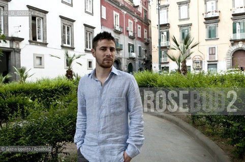 Paolo Piccirillo, finalist at Premio Strega, author of La terra del sacerdote published by Neri Pozza pictured in Naples ©Grazia Ippolito/Rosebud2