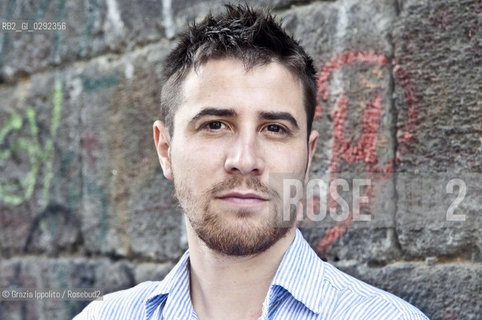 Paolo Piccirillo, finalist at Premio Strega, author of La terra del sacerdote published by Neri Pozza pictured in Naples ©Grazia Ippolito/Rosebud2