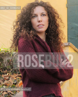 Silvia Avallone, italian writer, author of Acciaio and Marina bellezza published by Rizzoli, in her house in Bologna ©Grazia Ippolito/Rosebud2