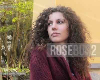 Silvia Avallone, italian writer, author of Acciaio and Marina bellezza published by Rizzoli, in her house in Bologna ©Grazia Ippolito/Rosebud2