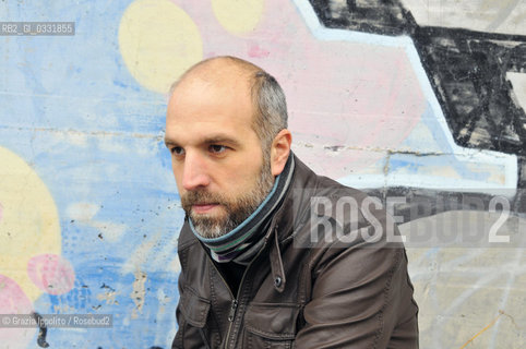 Lorenzo Marone,italian writer, author of La tentazione di essere felici published by Longanesi, pictured in Naples ©Grazia Ippolito/Rosebud2