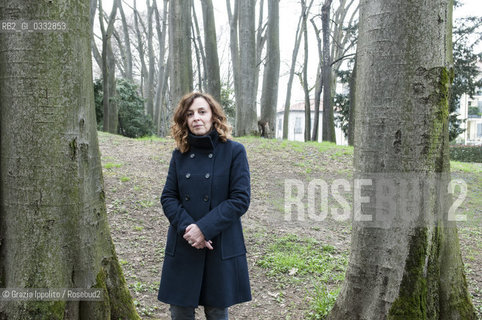 Laura Bonalumi, writer, author of La bambina dai capelli di luce e di ventopublished by Fanucci,pictured in Cernusco sul Naviglio where she lives. ©Grazia Ippolito/Rosebud2