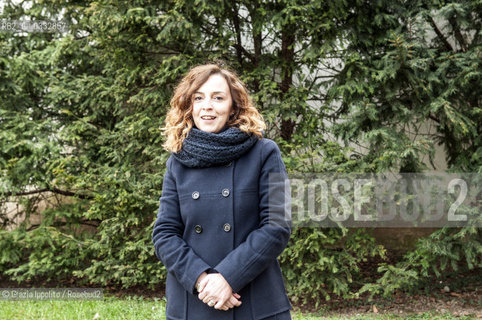 Laura Bonalumi, writer, author of La bambina dai capelli di luce e di ventopublished by Fanucci,pictured in Cernusco sul Naviglio where she lives. ©Grazia Ippolito/Rosebud2