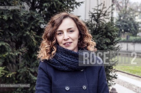 Laura Bonalumi, writer, author of La bambina dai capelli di luce e di ventopublished by Fanucci,pictured in Cernusco sul Naviglio where she lives. ©Grazia Ippolito/Rosebud2