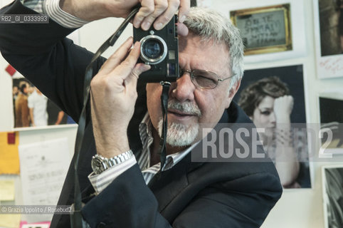 Giuseppe Di Piazza, italian journalist,writer,photographer, pictured at Corriere della Sera.Hes Director of Corriere dellInnovazione, author of numerous book as Un uomo molto cattivoBompiani,I quattro canti di Palermo,Fango ©Grazia Ippolito/Rosebud2