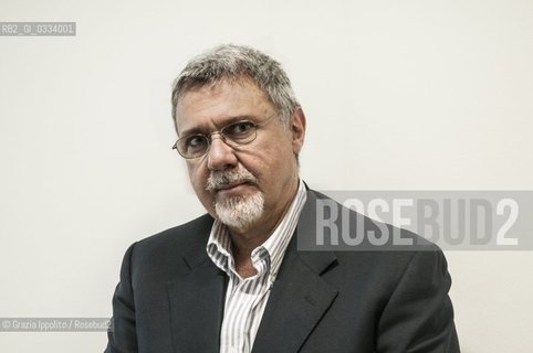 Giuseppe Di Piazza, italian journalist,writer,photographer, pictured at Corriere della Sera.Hes Director of Corriere dellInnovazione, author of numerous book as Un uomo molto cattivoBompiani,I quattro canti di Palermo,Fango ©Grazia Ippolito/Rosebud2