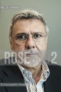 Giuseppe Di Piazza, italian journalist,writer,photographer, pictured at Corriere della Sera.Hes Director of Corriere dellInnovazione, author of numerous book as Un uomo molto cattivoBompiani,I quattro canti di Palermo,Fango ©Grazia Ippolito/Rosebud2