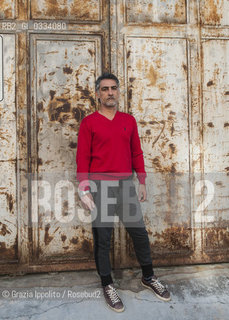 Houssam Mouazzin, born in Siria lives in Italy since 1995, editorial planner,movie director,author of LIO Arabo,pictured in Milan. ©Grazia Ippolito/Rosebud2