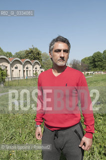 Houssam Mouazzin, born in Siria lives in Italy since 1995, editorial planner,movie director,author of LIO Arabo,pictured in Milan. ©Grazia Ippolito/Rosebud2