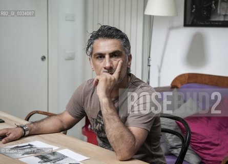 Houssam Mouazzin, born in Siria lives in Italy since 1995, editorial planner,movie director,author of LIO Arabo,pictured in Milan. ©Grazia Ippolito/Rosebud2