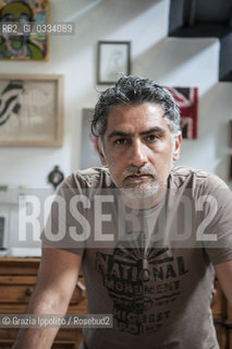 Houssam Mouazzin, born in Siria lives in Italy since 1995, editorial planner,movie director,author of LIO Arabo,pictured in Milan. ©Grazia Ippolito/Rosebud2