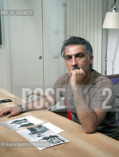 Houssam Mouazzin, born in Siria, lives in Italy since 1995, editorial planner,movie director,author of LIO Arabo,pictured in Milan. ©Grazia Ippolito/Rosebud2