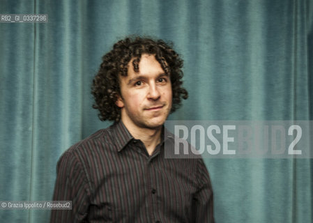 Marco Balzano, italian writer, finalist at Campiello price, pictured in Cortina,author of Lultimo arrivato, published by Sellerio ©Grazia Ippolito/Rosebud2