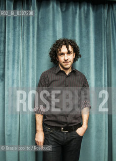 Marco Balzano, italian writer, finalist at Campiello price, pictured in Cortina,author of Lultimo arrivato, published by Sellerio ©Grazia Ippolito/Rosebud2