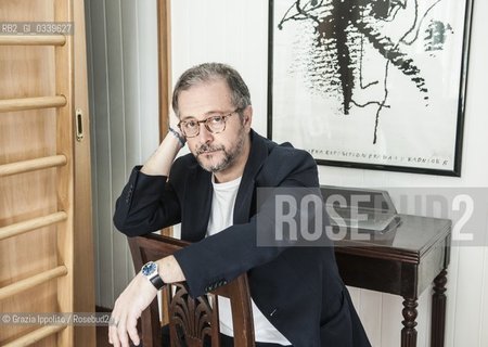 Diego De Silva, italian writer , author of numerous books, Certi bambini,  Non avevo capito niente Terapia di coppia per amantipublished by Einaudi,pictured in Monteverde, Rome ©Grazia Ippolito/Rosebud2