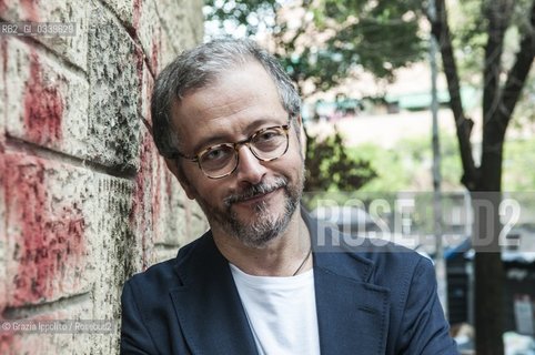 Diego De Silva, italian writer , author of numerous books, Certi bambini,  Non avevo capito niente Terapia di coppia per amantipublished by Einaudi,pictured in Monteverde, Rome ©Grazia Ippolito/Rosebud2