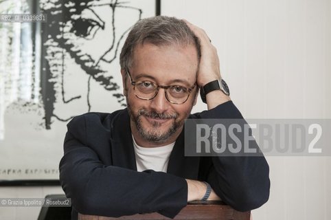 Diego De Silva, italian writer , author of numerous books, Certi bambini,  Non avevo capito niente Terapia di coppia per amantipublished by Einaudi,pictured in Monteverde, Rome ©Grazia Ippolito/Rosebud2