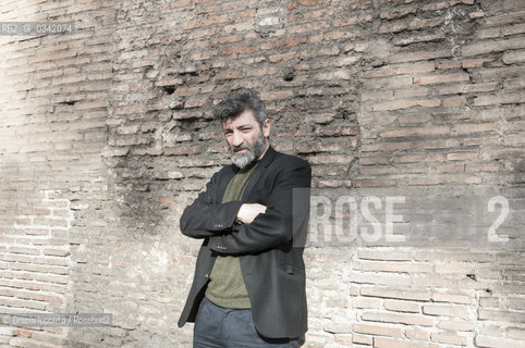 Antonio Pascale, italian writer, author of numerous books such as Passa la bellezza, La manutenzione degli affetti, pictured in Rome. ©Grazia Ippolito/Rosebud2