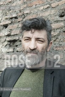 Antonio Pascale, italian writer, author of numerous books such as Passa la bellezza, La manutenzione degli affetti, pictured in Rome. ©Grazia Ippolito/Rosebud2