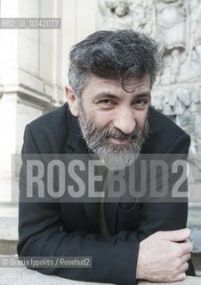 Antonio Pascale, italian writer, author of numerous books such as Passa la bellezza, La manutenzione degli affetti, pictured in Rome. ©Grazia Ippolito/Rosebud2