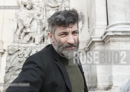 Antonio Pascale, italian writer, author of numerous books such as Passa la bellezza, La manutenzione degli affetti, pictured in Rome. ©Grazia Ippolito/Rosebud2