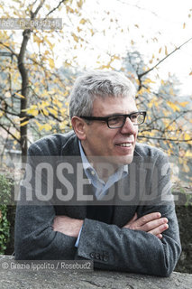 Giuseppe Lupo, italian writer, author of numerous books such asViaggiatore di nuvole  Lalbero di stanzepublished by Marsilio, scholar of italian literature at Università Cattolica in Milano and Brescia, pictured in Merate (Lecco) ©Grazia Ippolito/Rosebud2