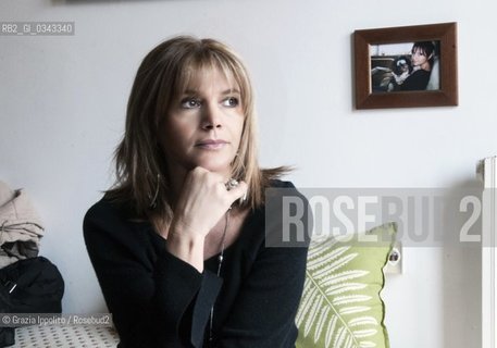 Lucia Ravera, italian writer,slavist, author of La storia finisce qui2008 Mursia and Corpo mio2015 Ladolfi, pictured in her house in Milan ©Grazia Ippolito/Rosebud2