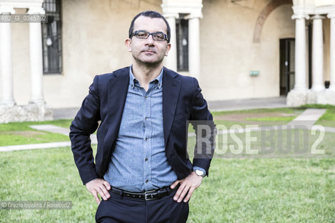 Claudio Giunta, author of Mar bianco, winner of Premio Edoardo Kihlgren opera prima, pictured at Museo Diocesano in Milano ©Grazia Ippolito/Rosebud2