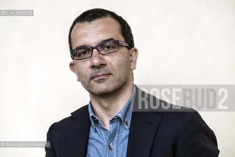 Claudio Giunta, author of Mar bianco, winner of Premio Edoardo Kihlgren opera prima, pictured at Museo Diocesano in Milano ©Grazia Ippolito/Rosebud2