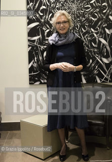 Elizabeth Strout, american writer, author of numerous books such as Mi chiamo Lucy Burton,Olive Kitteridge,winner of Pulitzer price, pictured in Milan. ©Grazia Ippolito/Rosebud2