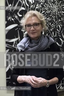 Elizabeth Strout, american writer, author of numerous books such as Mi chiamo Lucy Burton,Olive Kitteridge,winner of Pulitzer price, pictured in Milan. ©Grazia Ippolito/Rosebud2