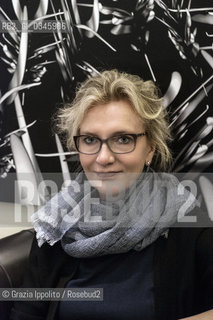 Elizabeth Strout, american writer, author of numerous books such as Mi chiamo Lucy Burton,Olive Kitteridge,winner of Pulitzer price, pictured in Milan. ©Grazia Ippolito/Rosebud2