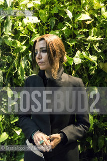 Elif Shafaq,scrittrice iraniana, autrice di numerosi libri,La bastarda di Istanbul,La casa dei quattro ventiLe tre figlie di Eva,fotografata a Milano durante Bookcity ©Grazia Ippolito/Rosebud2