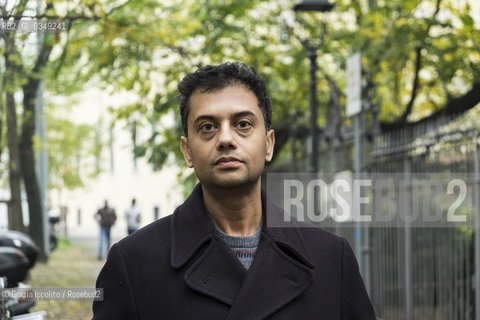 Neel Mukherjee, indian writer, author of La vita degli altri,published by Neri Pozza,pictured in Milan at Bookcity happening ©Grazia Ippolito/Rosebud2