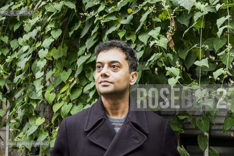 Neel Mukherjee, indian writer, author of La vita degli altri,published by Neri Pozza,pictured in Milan at Bookcity happening ©Grazia Ippolito/Rosebud2