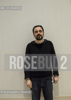 Stefano Valenti, italian writer , author ofLa fabbrica del panico winner of Premio Campiello Opera Prima,Premio Volponi and Premio Bergamo, pictured in Milano during bookcity, the 11/20/2016 ©Grazia Ippolito/Rosebud2