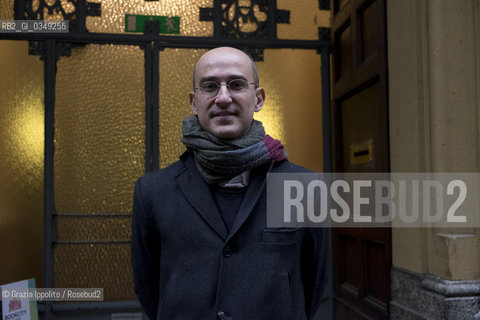 Mauro Bonazzi,docente di filosofia antica allUniversità Statale di Milano, autore de Il platonismopubblicato da Einaudi,fotografato a Milano il 19/11/2016 ©Grazia Ippolito/Rosebud2