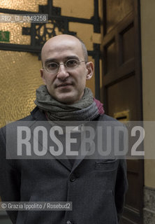 Mauro Bonazzi,docente di filosofia antica allUniversità Statale di Milano, autore de Il platonismopubblicato da Einaudi,fotografato a Milano il 19/11/2016 ©Grazia Ippolito/Rosebud2