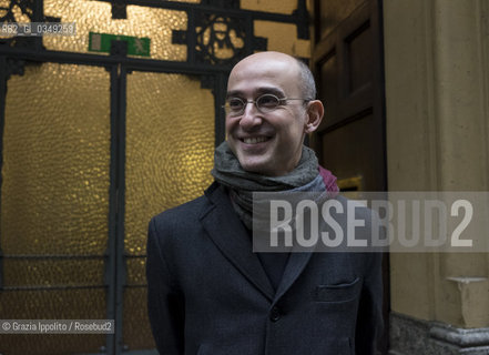 Mauro Bonazzi,docente di filosofia antica allUniversità Statale di Milano, autore de Il platonismopubblicato da Einaudi,fotografato a Milano il 19/11/2016 ©Grazia Ippolito/Rosebud2