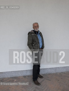 Antonio Moresco, italian writer, pictured in Castello Sforzesco of Milano, during bookcity ©Grazia Ippolito/Rosebud2