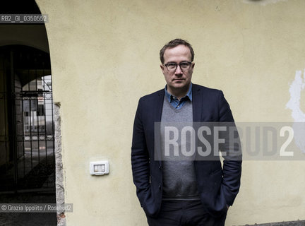 Andri Snaer Magnason, islander writer, author of Dreamland and others books, pictured in Milano during I Boreali a nordic literature festival ©Grazia Ippolito/Rosebud2