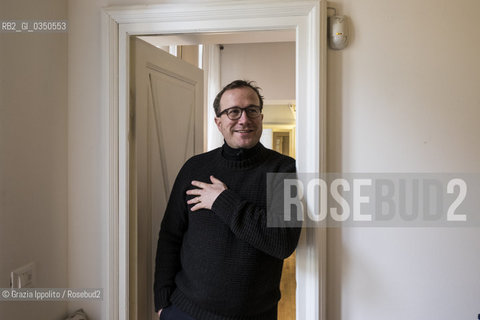 Andri Snaer Magnason, islander writer, author of Dreamland and others books, pictured in Milano during I Boreali a nordic literature festival ©Grazia Ippolito/Rosebud2