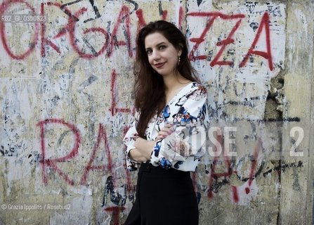 Ida Amlesu, italian writer living in Russia, author of Perdutamente,pictured in Rome-San Lorenzo,17/02/2017 ©Grazia Ippolito/Rosebud2